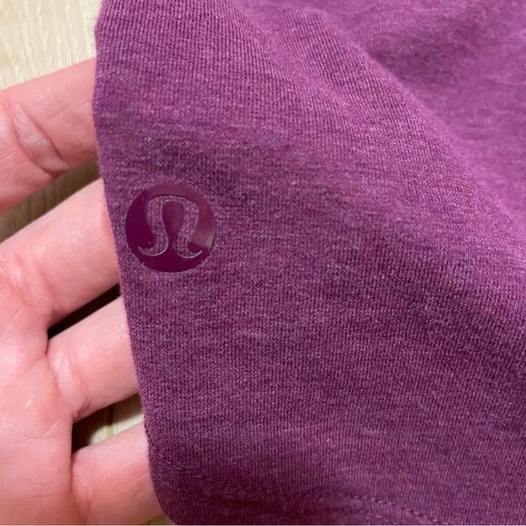 Lululemon Love Scoop Long SleeveHeathered Chilled Grape - Picture 7 of 9